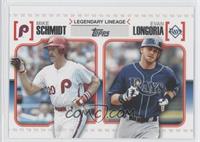 Mike Schmidt, Evan Longoria