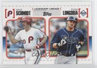 Mike Schmidt, Evan Longoria