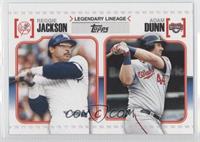 Reggie Jackson, Adam Dunn