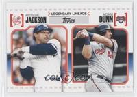 Reggie Jackson, Adam Dunn