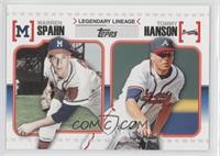 Warren Spahn, Tommy Hanson