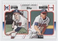 Warren Spahn, Tommy Hanson