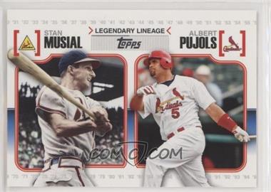 2010 Topps - Legendary Lineage #LL16 - Stan Musial, Albert Pujols