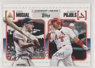 2010 Topps - Legendary Lineage #LL16 - Stan Musial, Albert Pujols