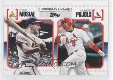 2010 Topps - Legendary Lineage #LL16 - Stan Musial, Albert Pujols