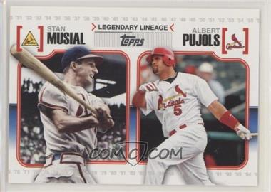 2010 Topps - Legendary Lineage #LL16 - Stan Musial, Albert Pujols