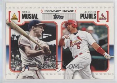 2010 Topps - Legendary Lineage #LL16 - Stan Musial, Albert Pujols