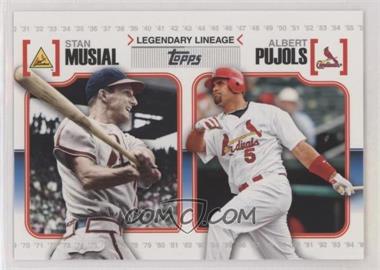 2010 Topps - Legendary Lineage #LL16 - Stan Musial, Albert Pujols [EX to NM]
