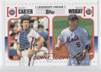 Gary Carter, David Wright