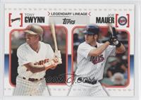 Tony Gwynn, Joe Mauer