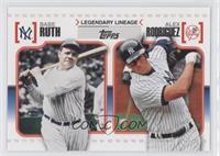 Babe Ruth, Alex Rodriguez