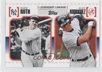 Babe Ruth, Alex Rodriguez