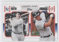 Babe Ruth, Alex Rodriguez