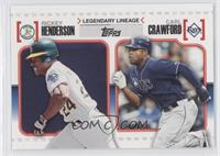 Carl Crawford, Rickey Henderson