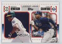 Carl Crawford, Rickey Henderson