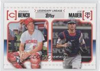 Johnny Bench, Joe Mauer