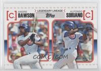 Andre Dawson, Alfonso Soriano