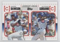 Andre Dawson, Alfonso Soriano