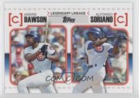 Andre Dawson, Alfonso Soriano