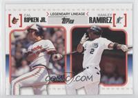 Cal Ripken Jr., Hanley Ramirez