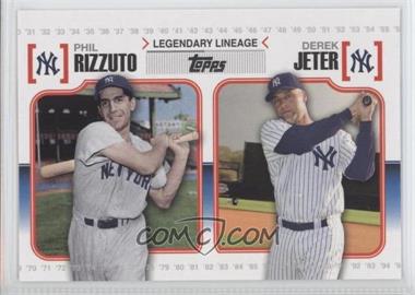 2010 Topps - Legendary Lineage #LL39 - Phil Rizzuto, Derek Jeter