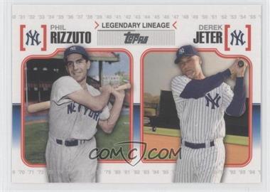 2010 Topps - Legendary Lineage #LL39 - Phil Rizzuto, Derek Jeter