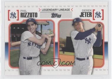 2010 Topps - Legendary Lineage #LL39 - Phil Rizzuto, Derek Jeter