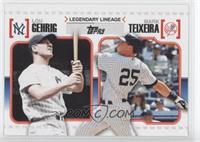 Lou Gehrig, Mark Teixeira