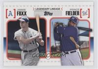 Jimmie Foxx, Prince Fielder