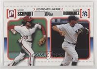 Mike Schmidt, Alex Rodriguez