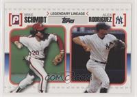 Mike Schmidt, Alex Rodriguez