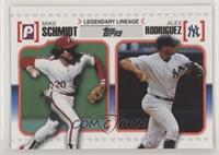 Mike Schmidt, Alex Rodriguez