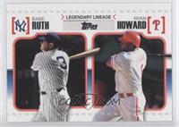 Babe Ruth, Ryan Howard