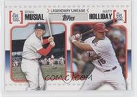 Stan Musial, Matt Holliday