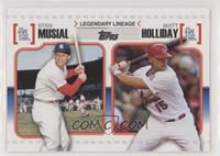 Stan Musial, Matt Holliday