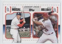 Stan Musial, Matt Holliday