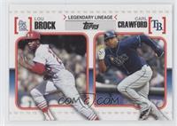 Carl Crawford, Lou Brock