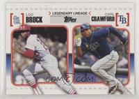 Carl Crawford, Lou Brock