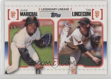 2010 Topps - Legendary Lineage #LL51 - Juan Marichal, Tim Lincecum