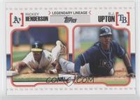 B.J. Upton, Rickey Henderson