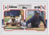 B.J. Upton, Rickey Henderson