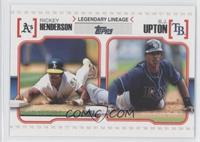 B.J. Upton, Rickey Henderson