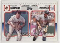 Brooks Robinson, Ryan Zimmerman