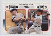 Mickey Mantle, Mark Teixeira