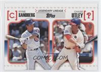 Chase Utley, Ryne Sandberg