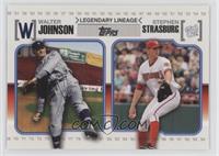 Stephen Strasburg, Walter Johnson