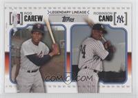 Robinson Cano, Rod Carew [Noted]