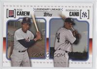 Robinson Cano, Rod Carew