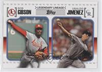 Ubaldo Jimenez, Bob Gibson