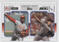 Ubaldo Jimenez, Bob Gibson